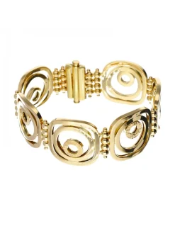 18 quilates Oro, Oro amarillo - Pulsera tobillera