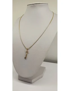 18 quilates Oro, Oro amarillo - Collar con colgante