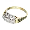 18 quilates Oro, Oro blanco - Anillo - 0.10 ct Diamante - Diamante