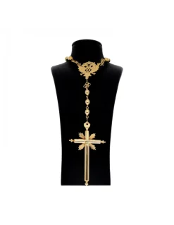 Rosario oro amarillo 18kl