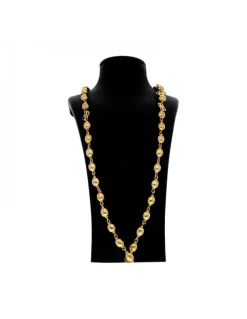 Rosario oro amarillo 18kl